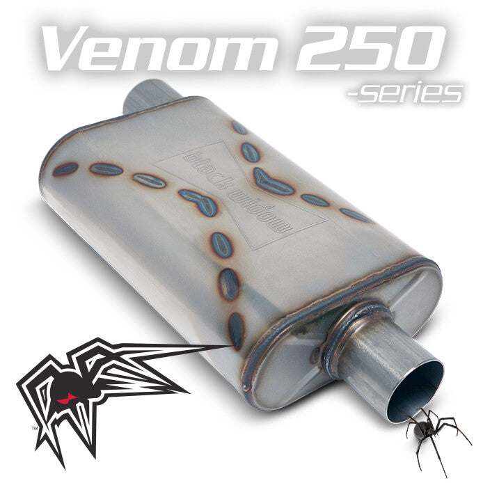 Black Widow Venom 250 3" reversible offset/center - SKU #BW002-P