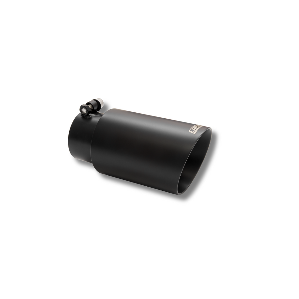 Carven Exhaust 4.00" Universal Bolt-On Exhaust Tip | CERAKOTE 2.5" Inlet | CVETIP25B