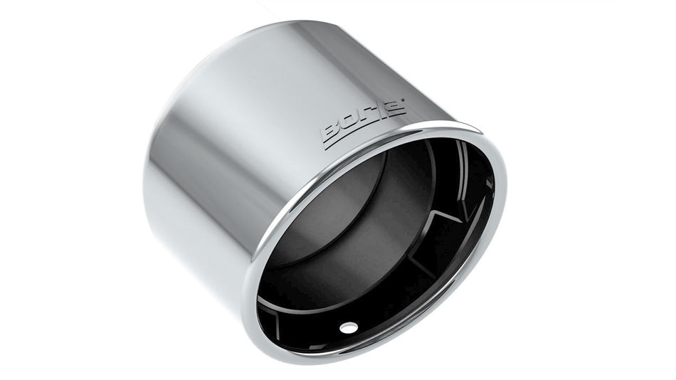 Borla Universal Round Tip | 3" Inlet | Stainless | Part # 20251