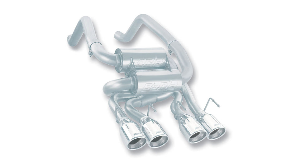 Borla | 2005-2008 Chevrolet Corvette Base Axle-Back Exhaust System S-Type Classic | Part # 11744