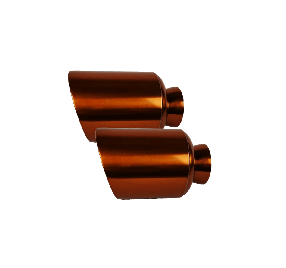 NETAMI | Dodge Charger V8 Exhaust Tip Gloss Powder Coated 2015 - 203 | Bronze | 2 Pack