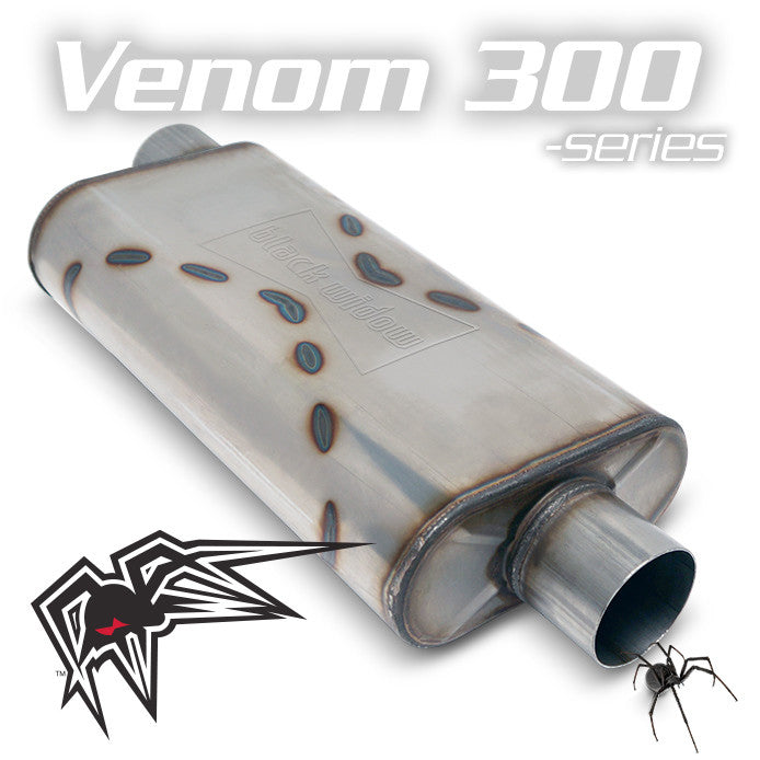 Black Widow Venom 300 2.5" reversible offset/center - SKU #BW005-P