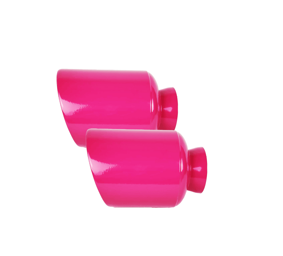 NETAMI | Pink | Dodge Charger V8 Exhaust Tip Gloss Powder Coated 2015 - 203 | 2 Pack