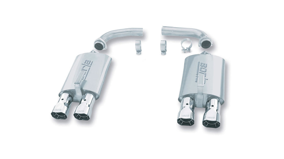 Borla | 1984-1991 Chevrolet Corvette Axle-Back Exhaust System S-Type | Part # 11376