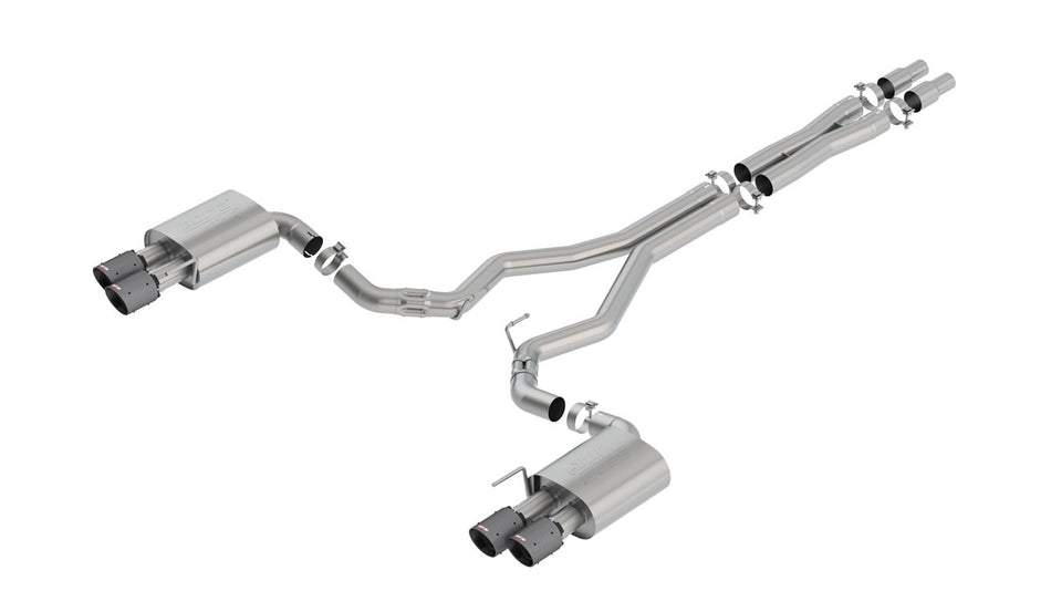 Borla | 2018-2023 Ford Mustang GT Cat-Back Exhaust System ATAK | Part # 140746CFBA