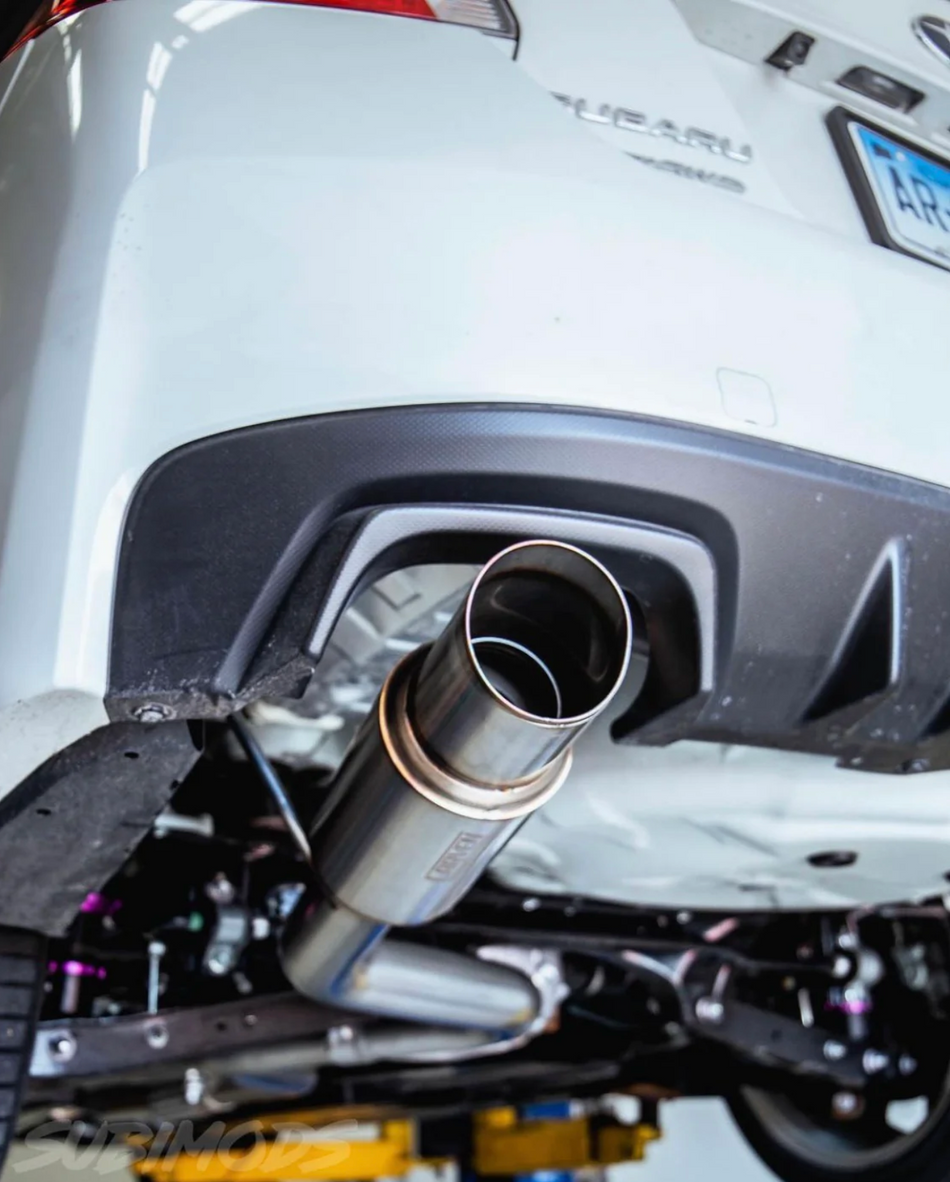 2015-2021 Subaru WRX & STI Carven Exhaust Single Exit Exhaust System | STAINLESS | CW1000