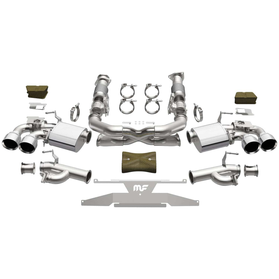 MAGNAFLOW | 2020-2024 CHEVROLET CORVETTE XMOD SERIES CAT-BACK PERFORMANCE EXHAUST SYSTEM | 19578