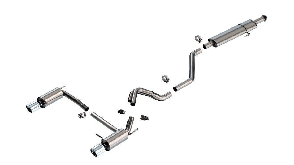 Borla | 2003-2006 Hyundai Tiburon GT Cat-Back Exhaust System Touring | Part # 140064