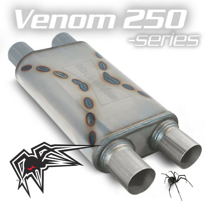 Black Widow Venom 250 3" dual/dual - SKU #BWDDV2-33