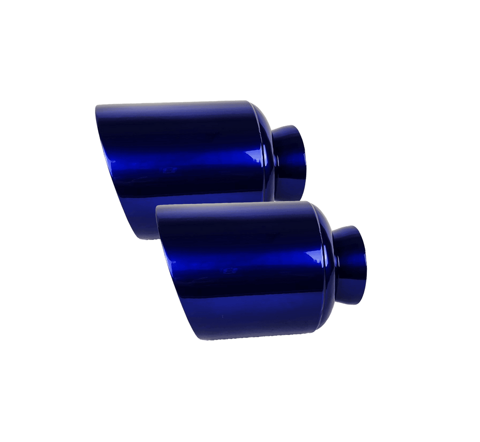 NETAMI Dodge Charger V8 Exhaust Tip Gloss Powder Coated 2015 - 203 | Blue | 2 Pack