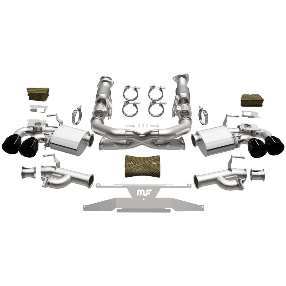 MAGNAFLOW | 2020-2024 CHEVROLET CORVETTE XMOD SERIES CAT-BACK PERFORMANCE EXHAUST SYSTEM | 19545