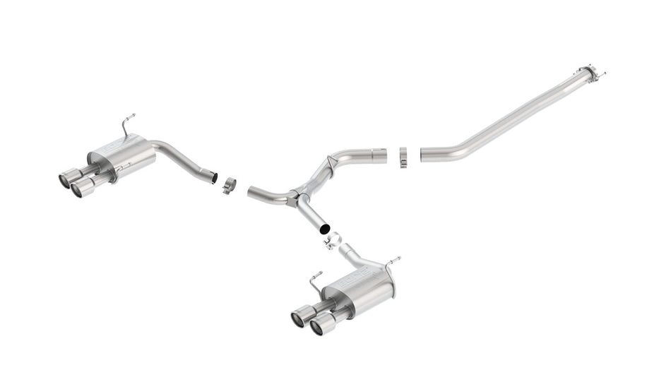 Borla | 2011-2014 Subaru WRX Cat-Back Exhaust System | Part # 140418