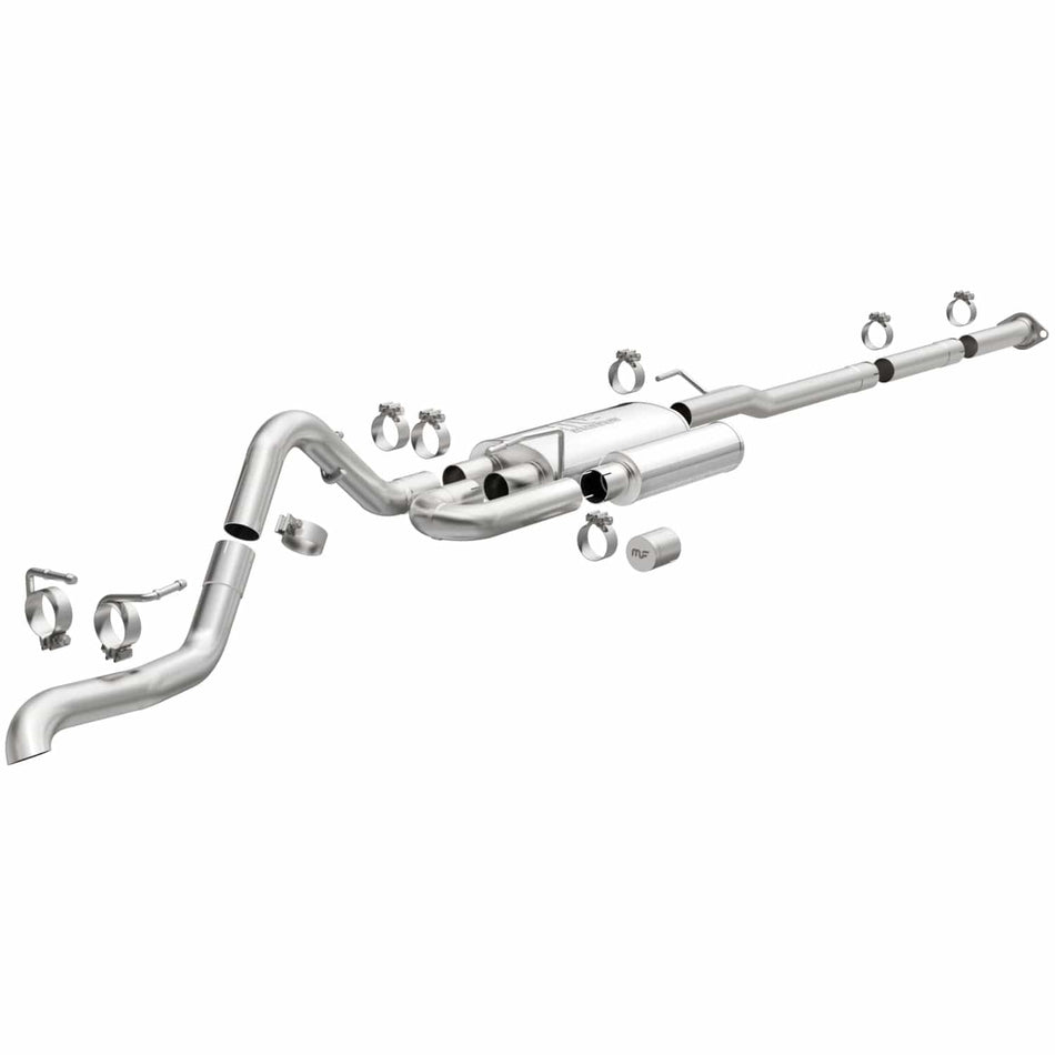 MAGNAFLOW | 2005-2015 TOYOTA TACOMA OVERLAND SERIES CAT-BACK PERFORMANCE EXHAUST SYSTEM | 19585