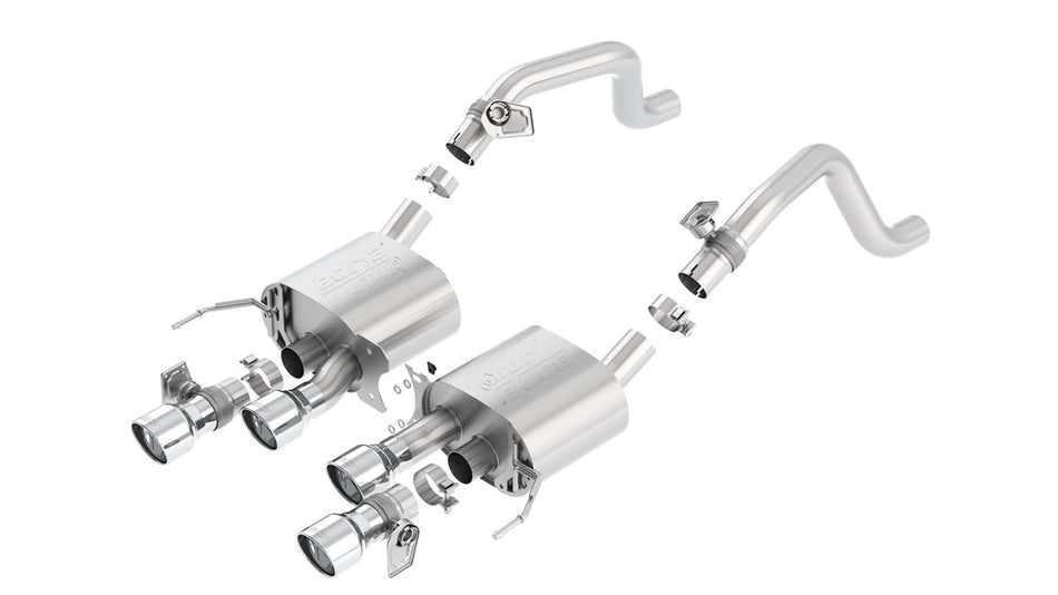 Borla | 2014-2019 Chevrolet Corvette Stingray Axle-Back Exhaust System | Part # 11875