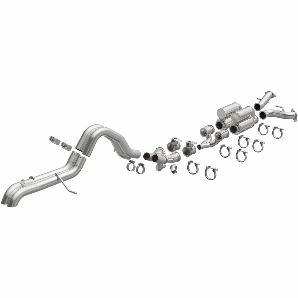 MAGNAFLOW | 2022-2024 FORD BRONCO OVERLAND SERIES CAT-BACK PERFORMANCE EXHAUST SYSTEM | 19619