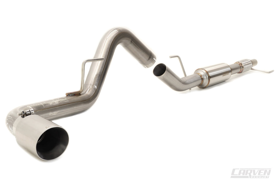 2015-2020 Ford F-150 EcoBoost Carven Exhaust Cat-Back Kit – 4" Single Exit Tip | CF1006