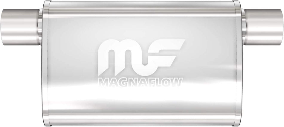 11" MagnaFlow Performance Muffler Exhaust 11375 - 2.25in Inlet/Outlet Diameter Offset/Offset